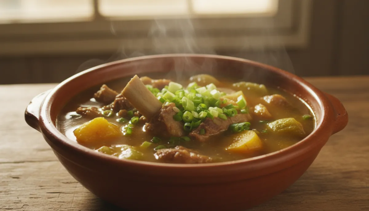 Traditional Jamaican Mannish Water (Goat Head Soup)