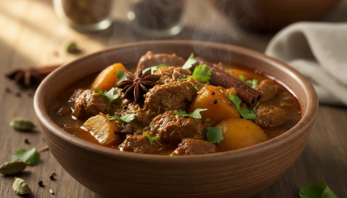 Curry di Manzo e Patate alla Bengalese