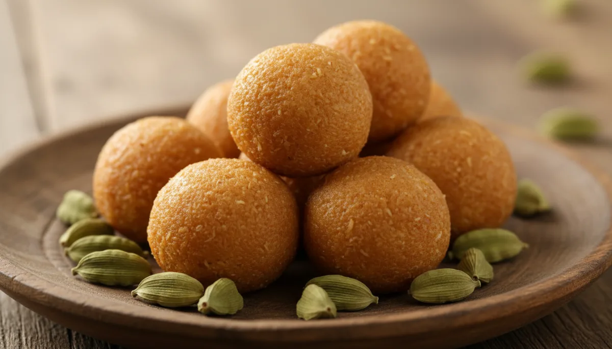 Bangladeshi Narkel Naru: Sweet Coconut and Jaggery Balls