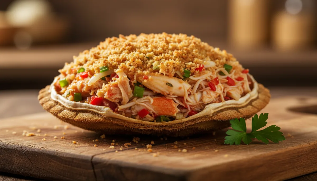 Basque Txangurro a la Donostiarra with Toasted Breadcrumbs