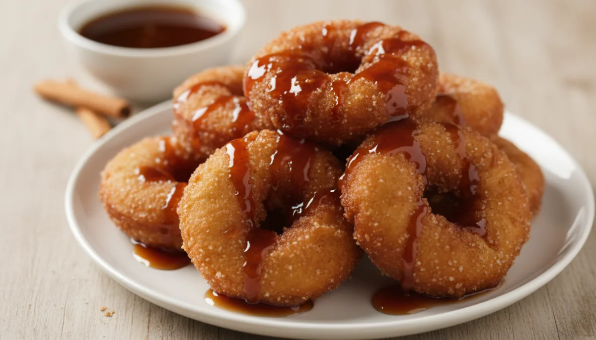 Bolivian Buñuelos with Chancaca Syrup