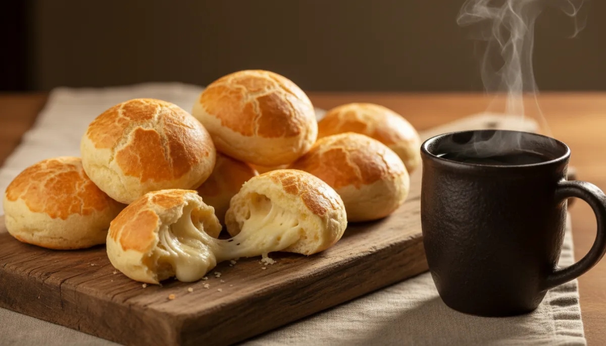 Bolivian Cuñapé: Cheesy Tapioca Bread with Coffee