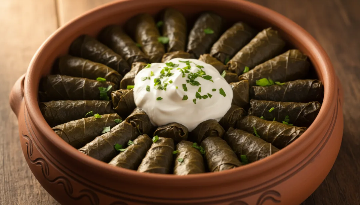 Bosnian Japrak: Savory Stuffed Vine Leaves with Meat and Rice