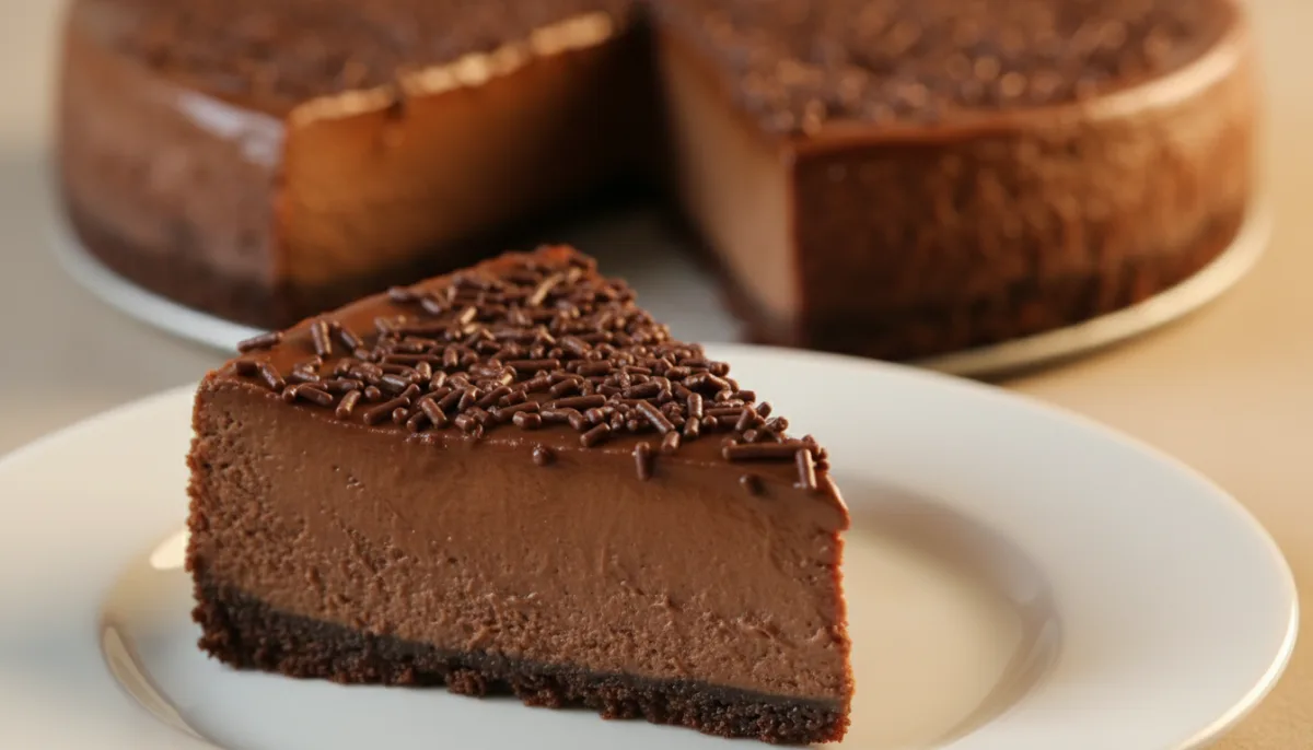 Brazilian Brigadeiro Cheesecake