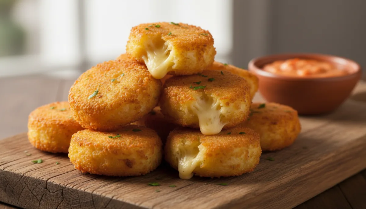 Frittelle Brasiliane di Manioca e Formaggio