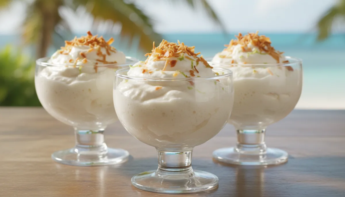 Brazilian Coconut and Lime Mousse