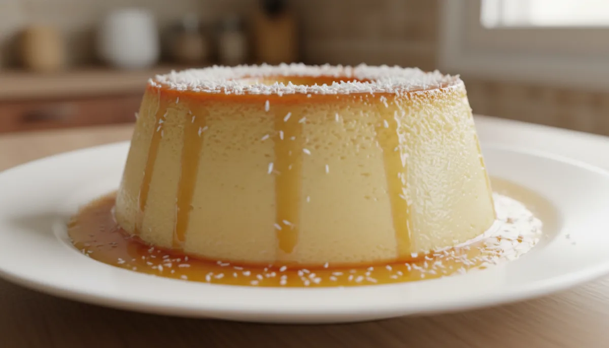 Pudim de Coco Brasileño