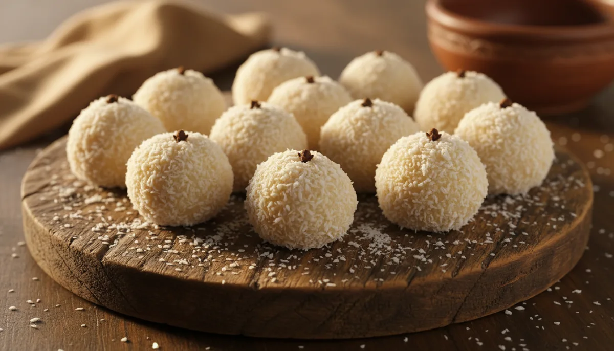 Brazilian Coconut Kiss Cookies (Beijinhos de Coco)