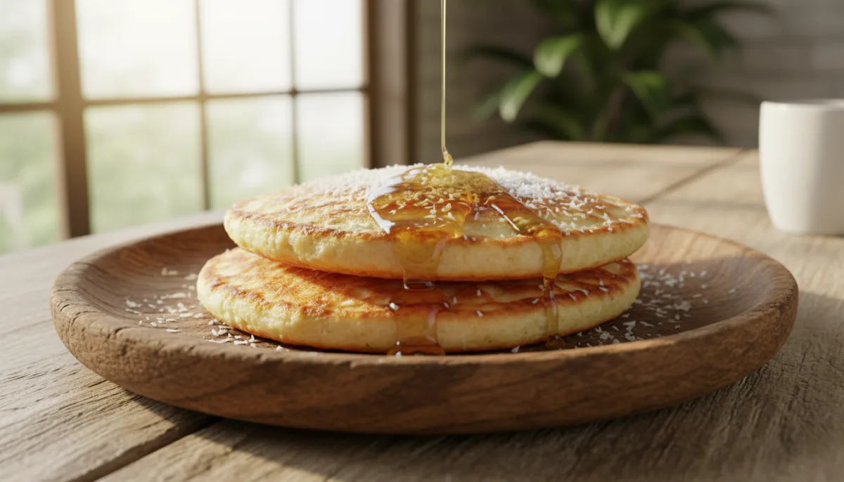 Pancake Brasiliani di Tapioca al Cocco (Beiju de Tapioca)