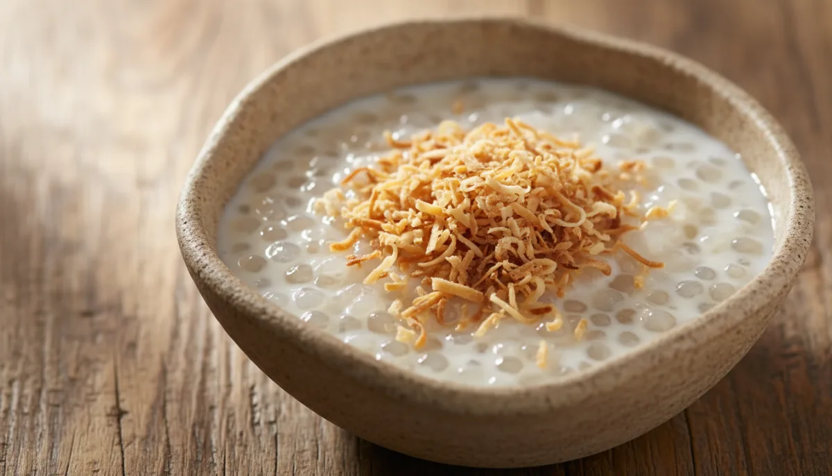 Brazilian Coconut Tapioca Pudding (Mingau de Tapioca)