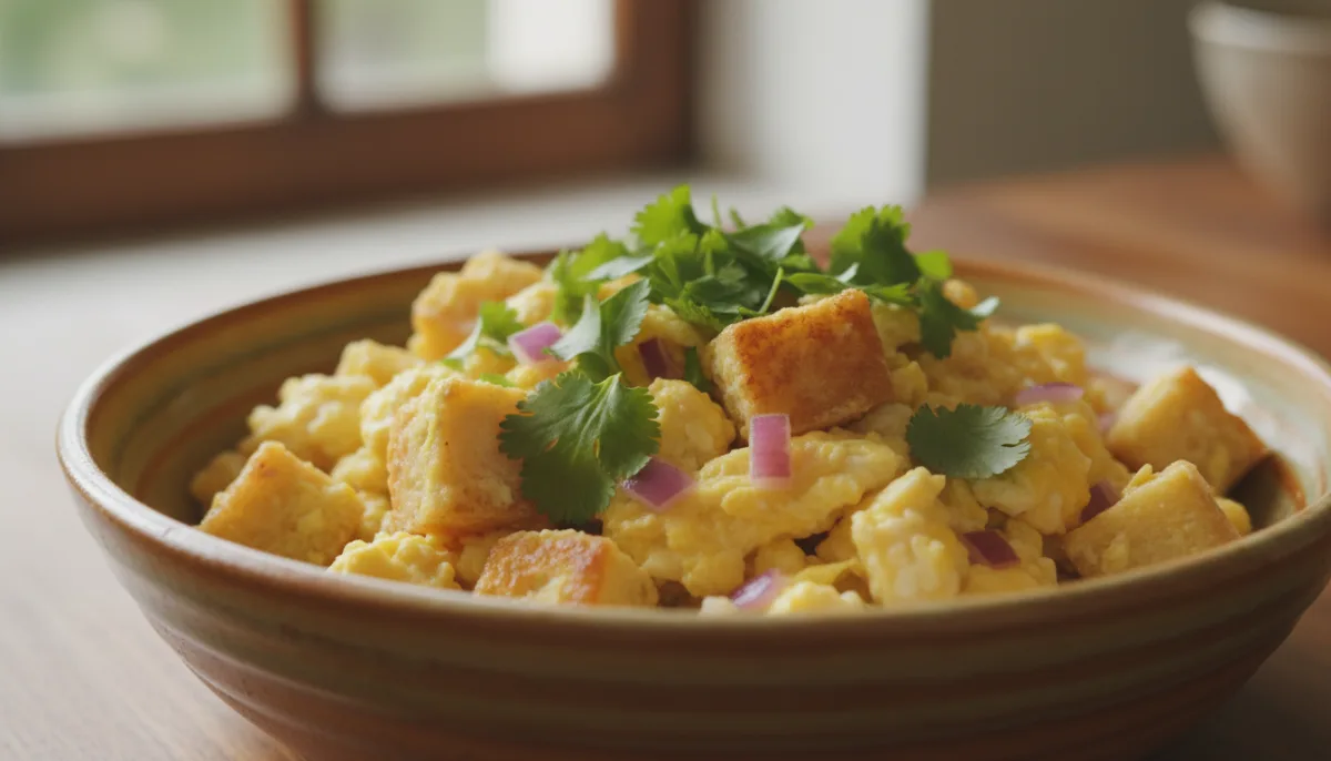 Brazilian Pão de Queijo Scramble