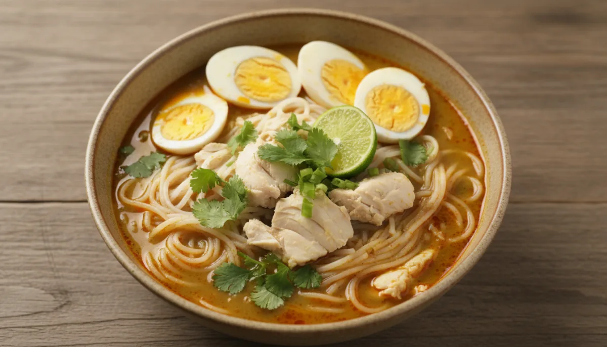 Mohinga Birmano (Zuppa di Noodles di Pesce)