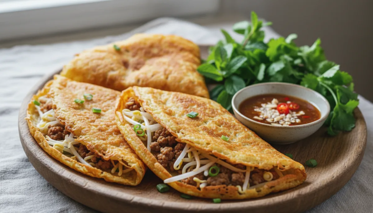Petulla Orizore të Kripura Kamboxhiane (Banh Cheo)