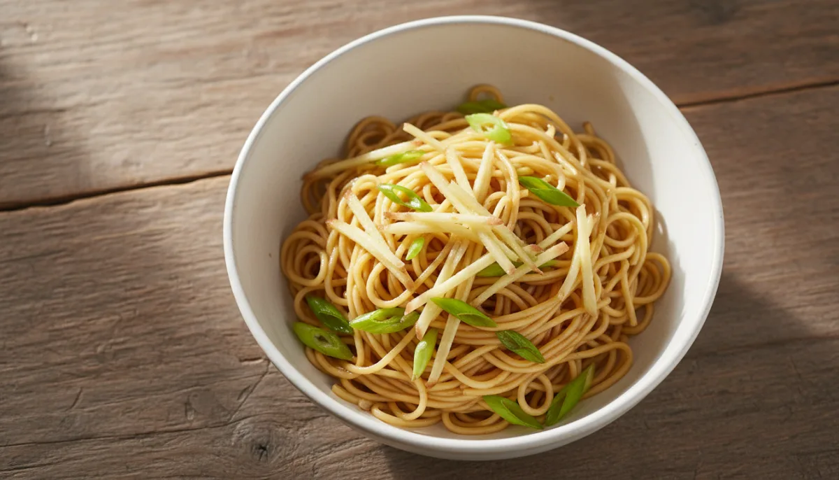 Cantonese Ginger Scallion Noodles