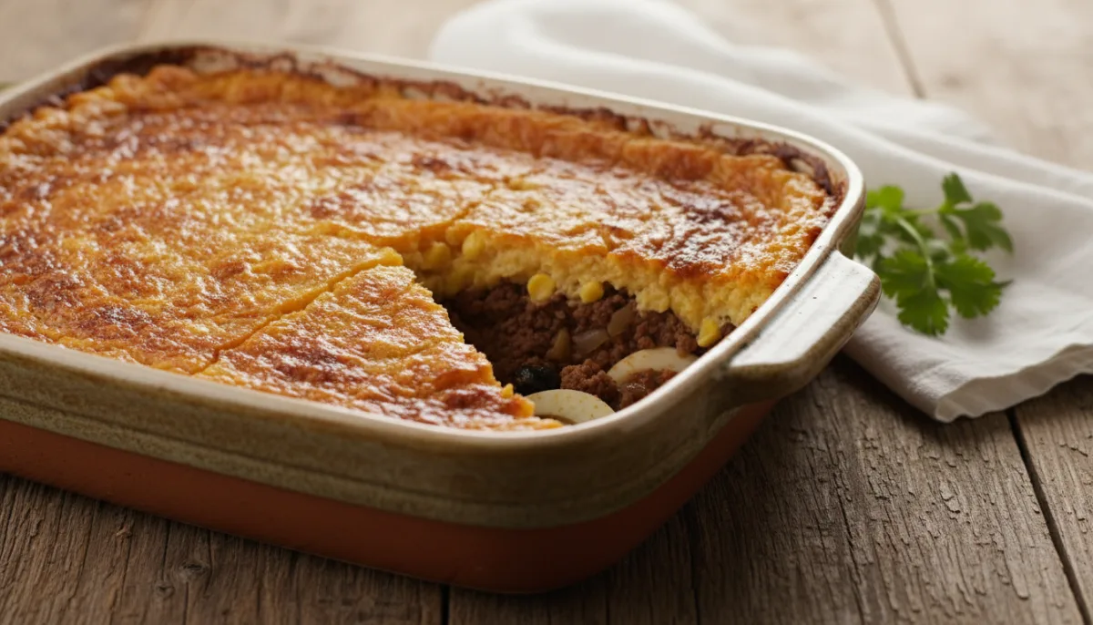 Pastel de Choclo Cileno Classico con Pino Saporito