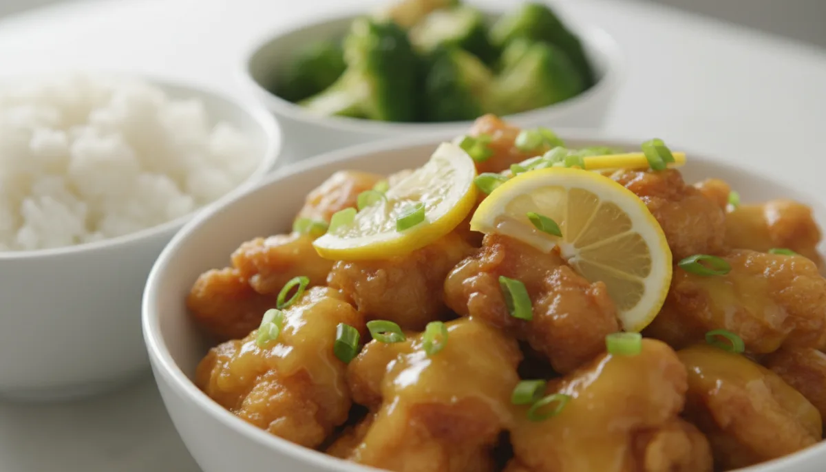 Pollo al Limone Croccante Cinese