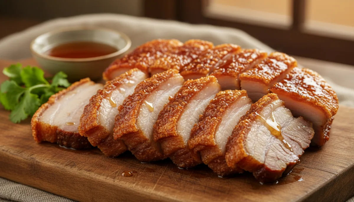 Pancetta di Maiale Croccante Cinese con Glassa al Miele