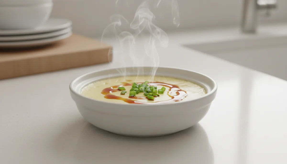 Chinese Savory Egg Custard (Zheng Dan Gao)