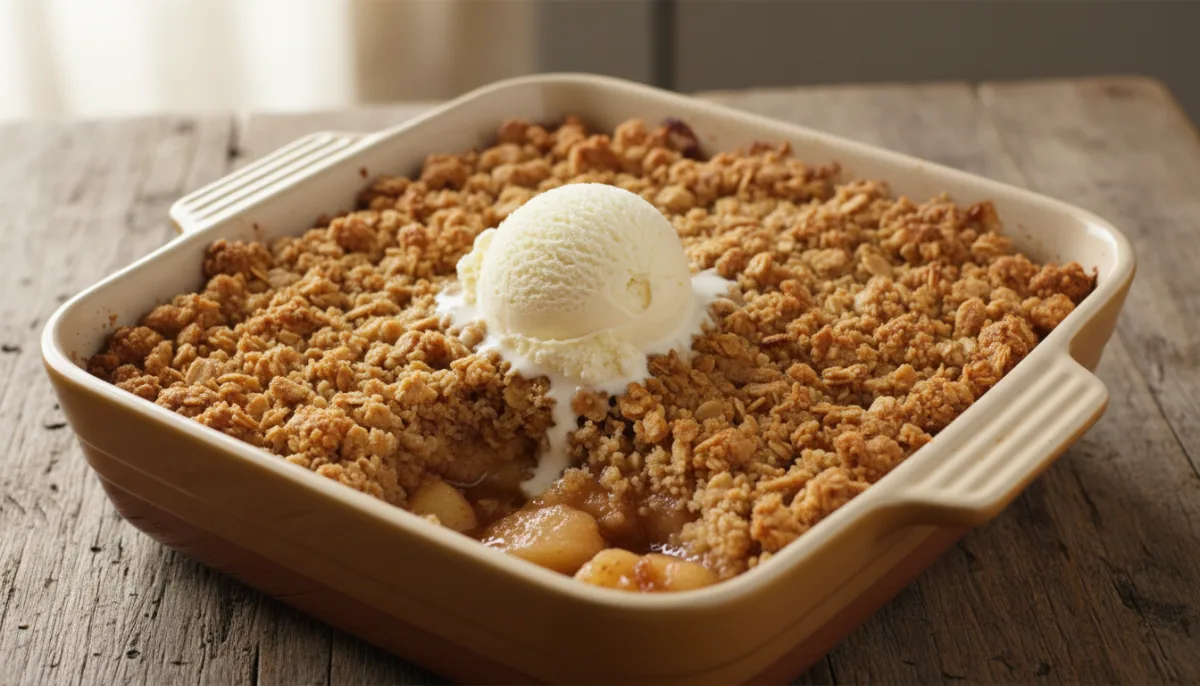 Classic Apple Crumble
