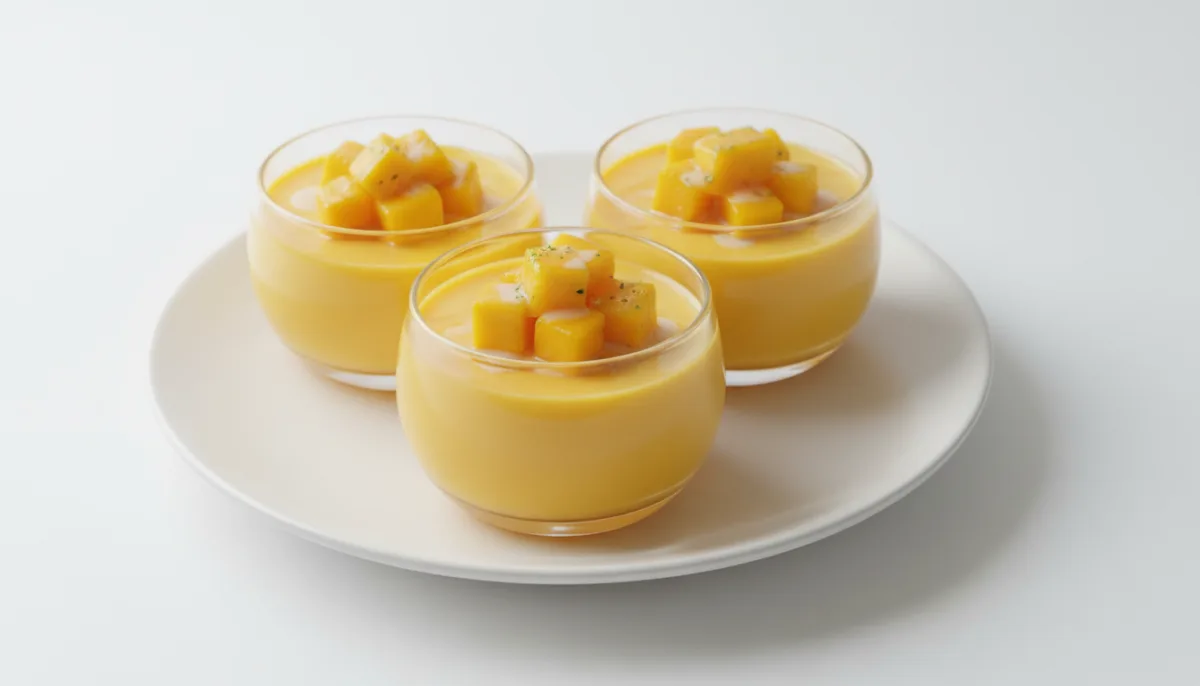 Pudín de Mango Chino Clásico