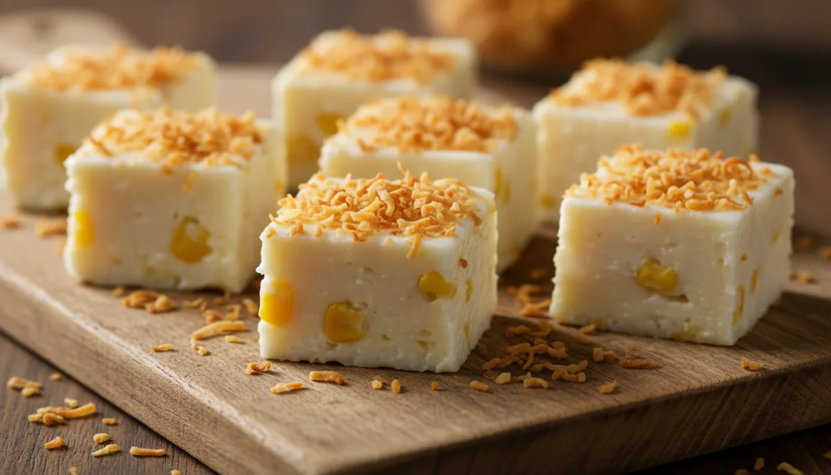 Maja Blanca Clásica Filipina: Pudín de Coco Cremoso