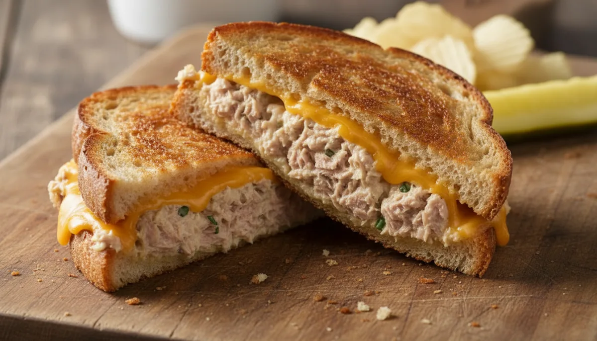 Classic Tuna Melt Sandwich