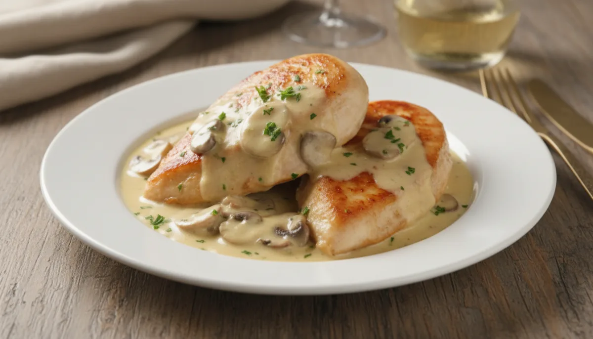 Creamy Dijon Chicken with Mushrooms