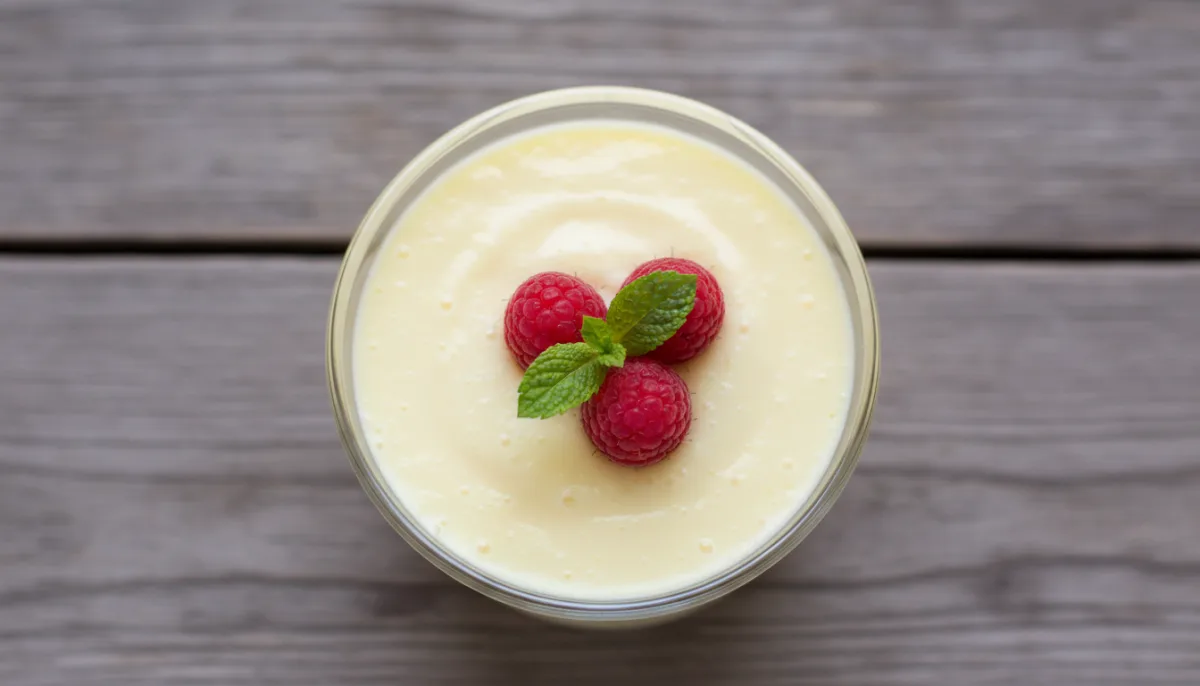 Creamy Lemon Ricotta Pudding