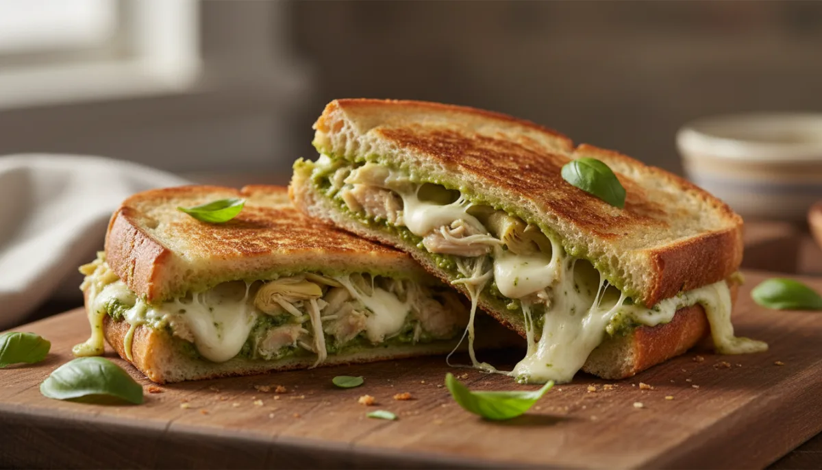 Panini me Pesto, Pulë dhe Angjinare