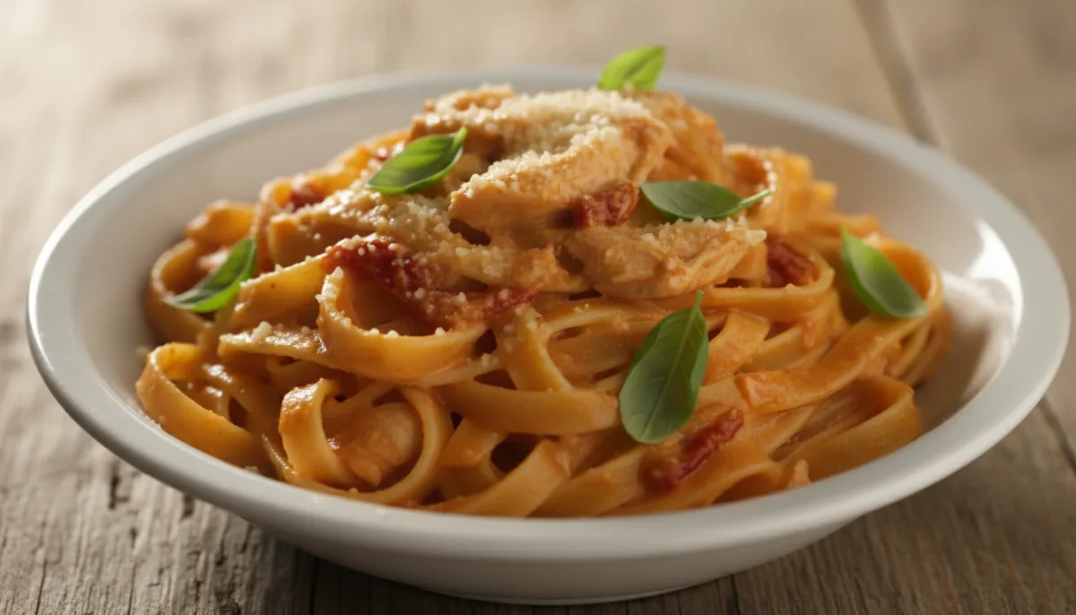 Creamy Sun-Dried Tomato Chicken Pasta