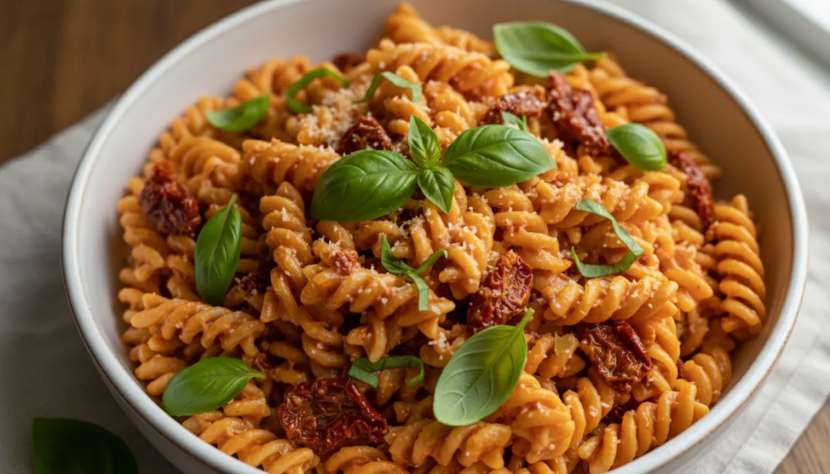 Creamy Sun-Dried Tomato Pasta Salad
