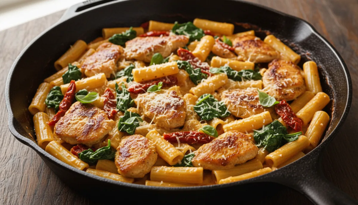 Creamy Tuscan Chicken Pasta