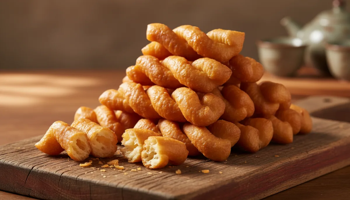 Trenzas Chinas Fritas Crujientes (Mahua)