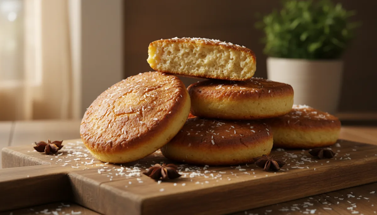 Dominican Coconut & Anise Arepa
