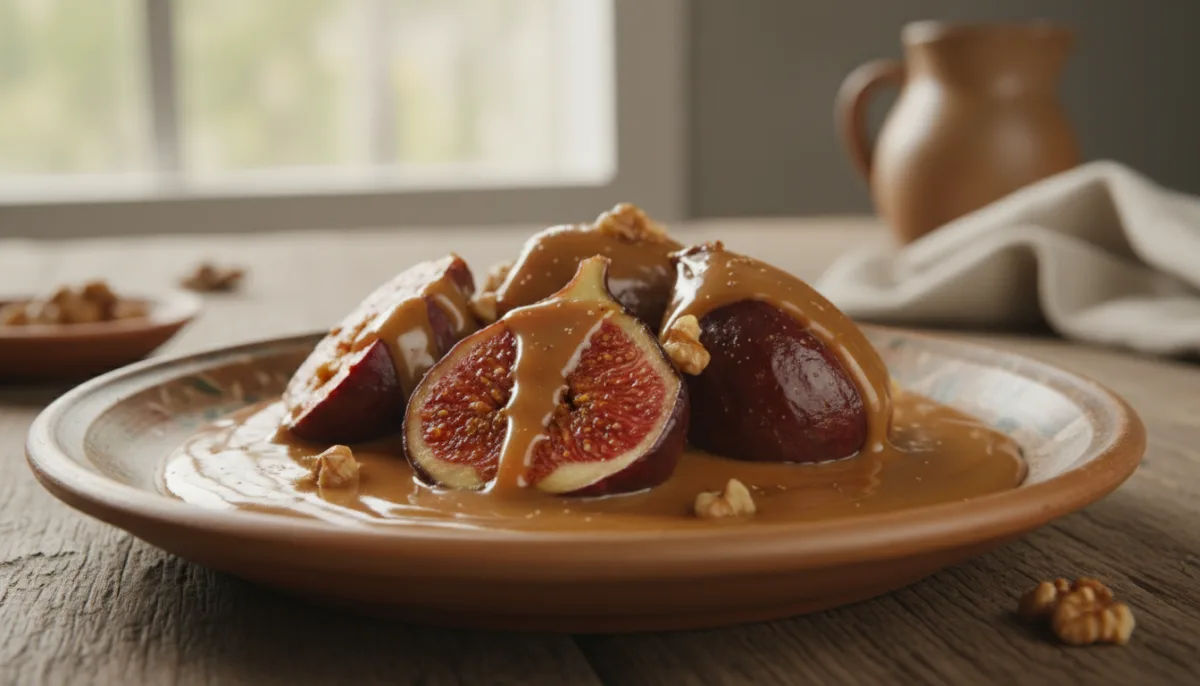 Ecuadorian Caramelized Figs with Milk Caramel (Dulce de Leche con Higos)