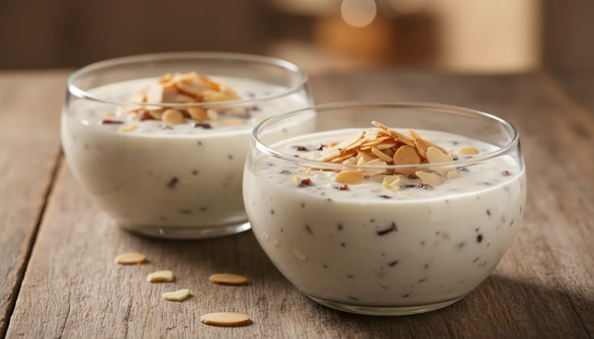 Egyptian Coconut and Date Mahalabia