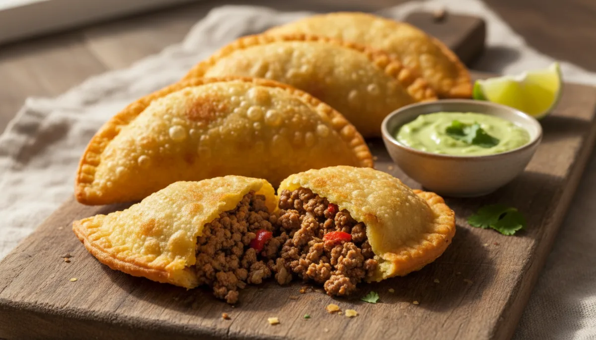 Venezuelan Ground Beef Empanadas: Crispy Cornmeal Pockets