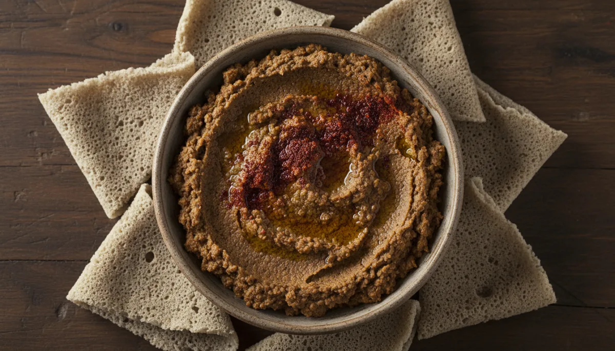 Eritrean Hilbet: Fenugreek and Red Lentil Dip