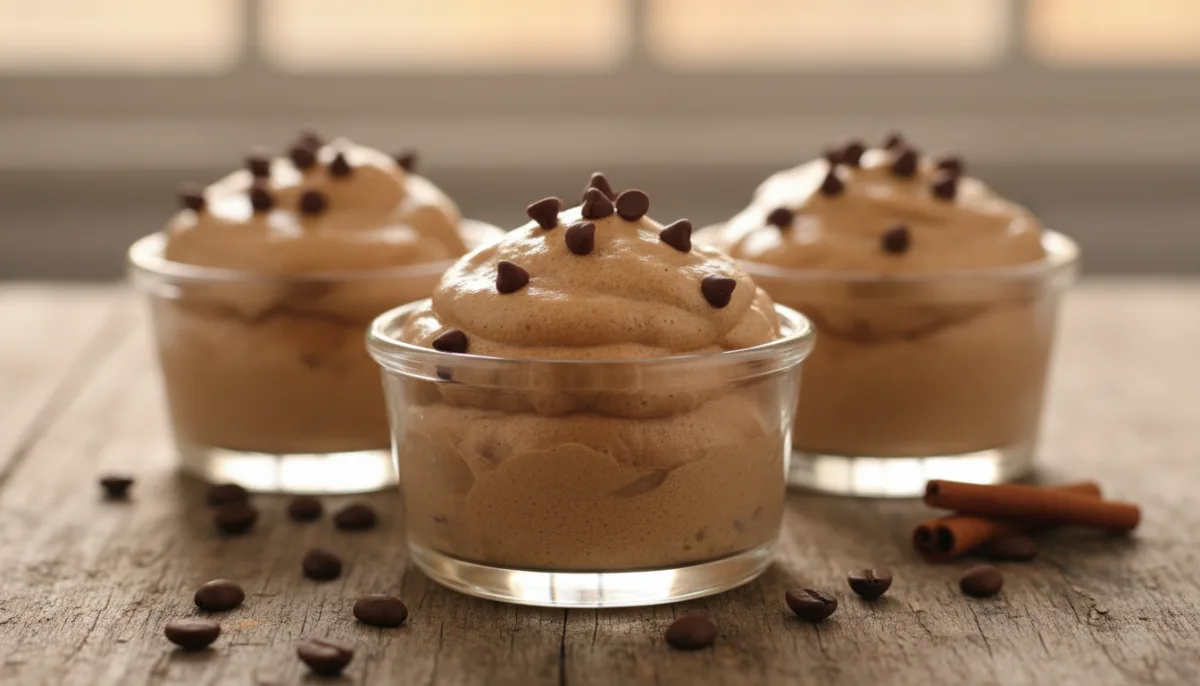 Espresso Chocolate Ricotta Mousse