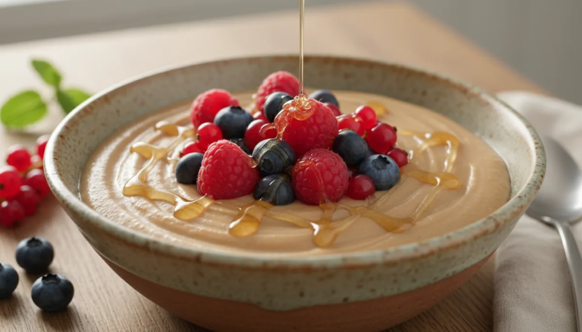 Estonian Kama: Toasted Grain Blend with Buttermilk and Berries