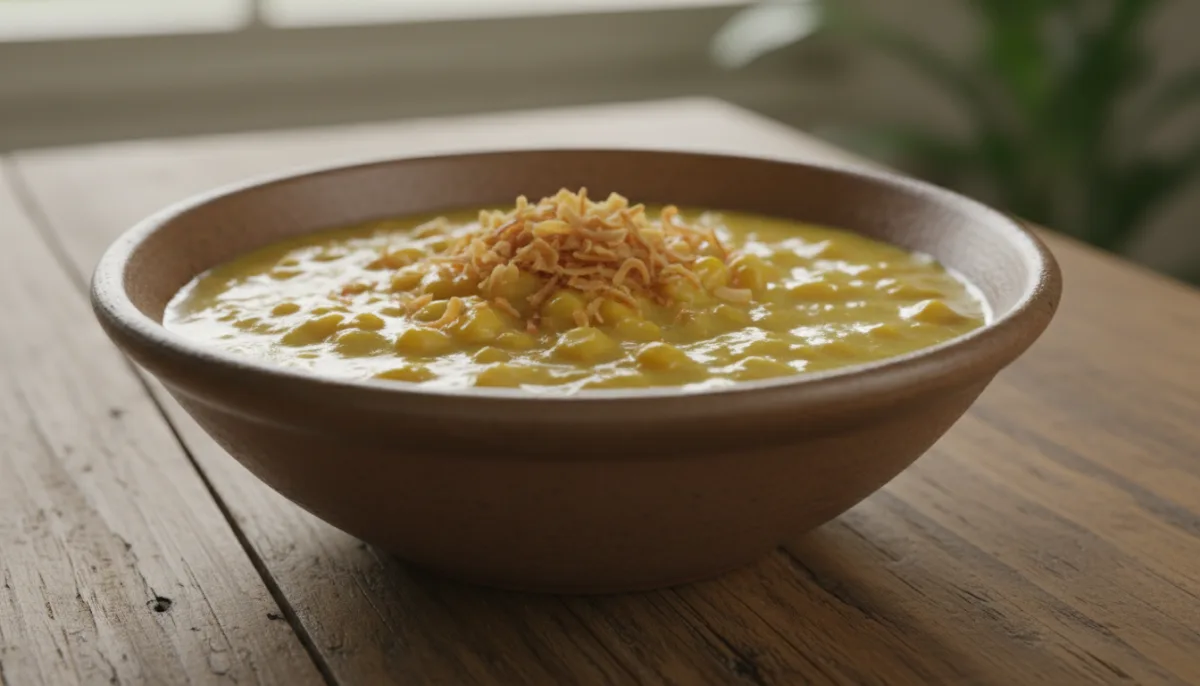 Ginataang Mais Filipino (Maíz Dulce con Leche de Coco)