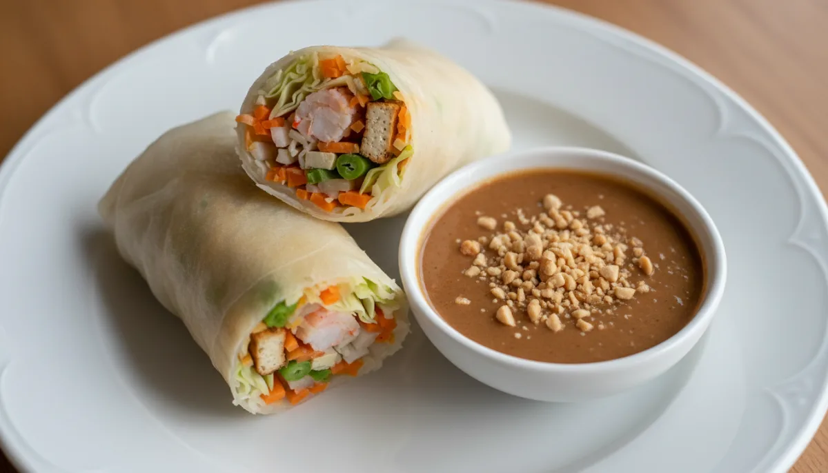 Lumpiang Sariwa Filipinase (Rrolla Pranverore të Freskëta)