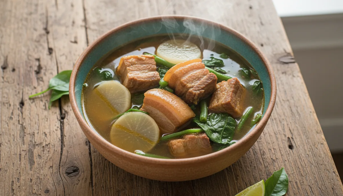 Supë Sinigang me Mish Derri sipas Recetës Filipinase