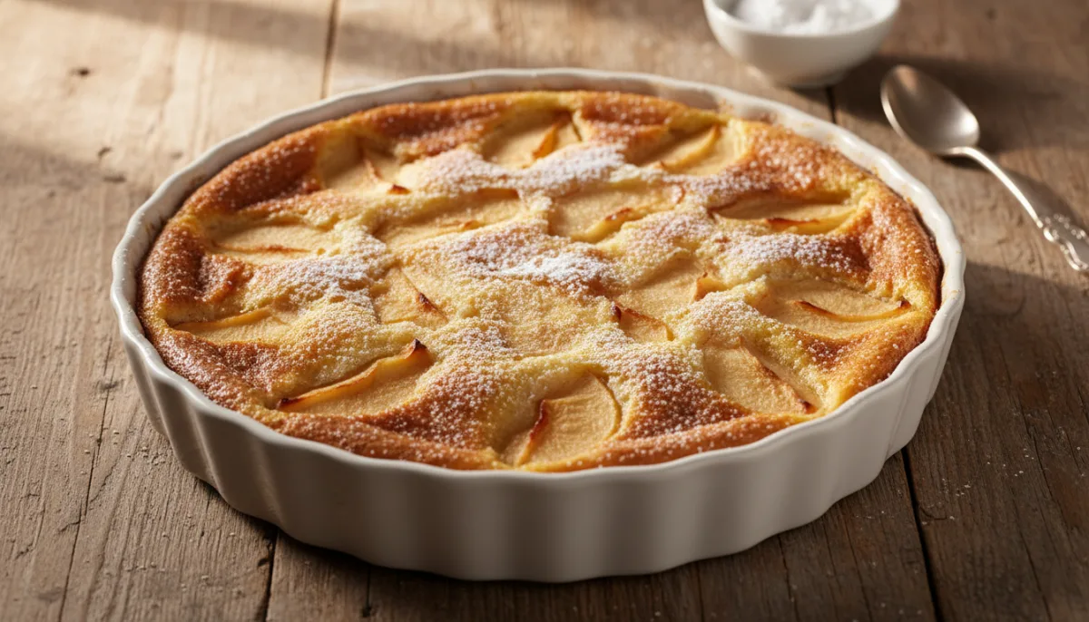 Clafoutis Francés de Manzana