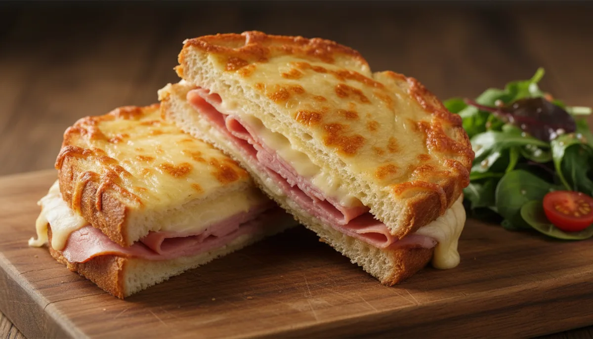French Croque Monsieur Sandwich