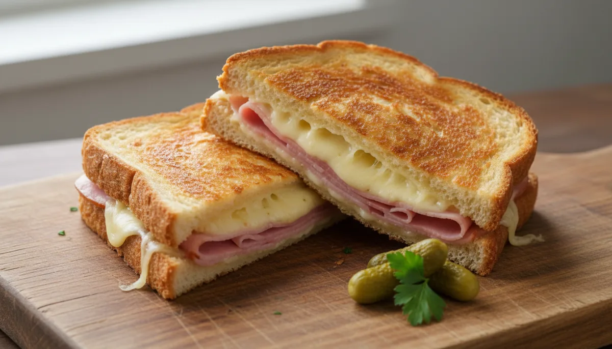 French Croque Monsieur Sandwiches