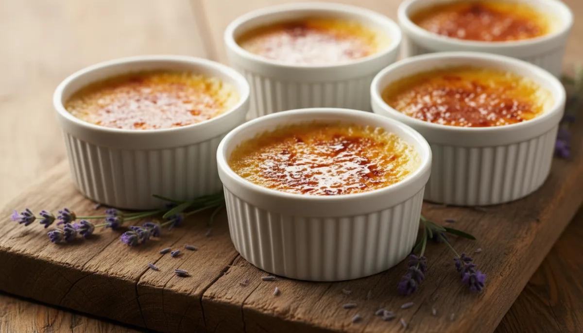 Crème Brûlée Francesa de Lavanda