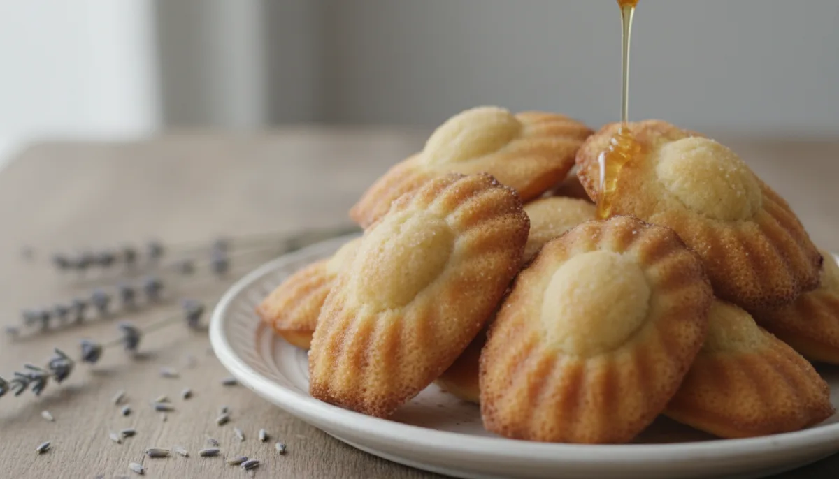 Madeleines Francesas de Lavanda y Miel