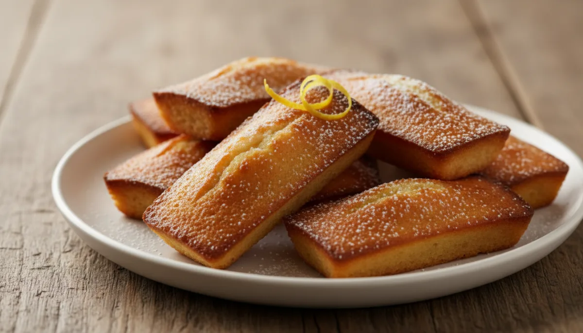 Financiers Franceses de Limón y Almendra