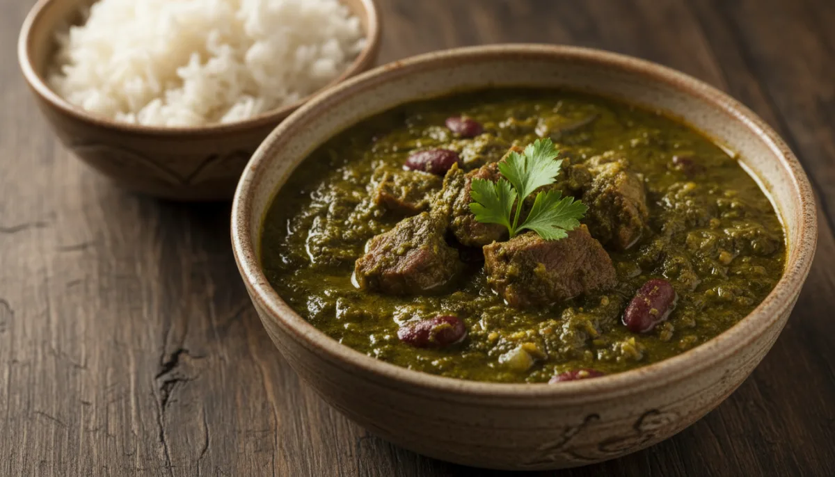 Ghormeh Sabzi (Ragoût Persan aux Herbes)
